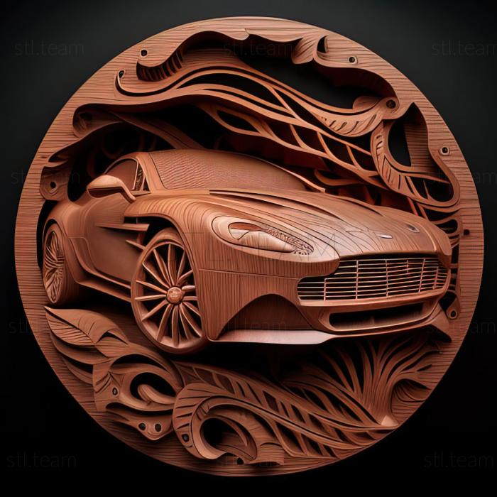 3D модель Aston Martin Vanquish (STL)